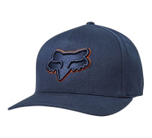 Кепка FOX Epicycle Flexfit Hat Navy Orange S/M