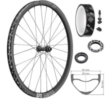 Колесо переднее DT Swiss XRC 1200 SP 29 CL 30 15/110 Carbon