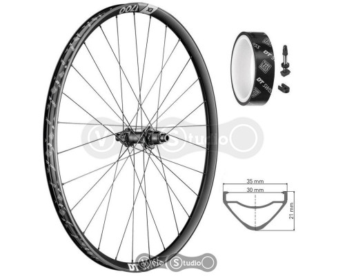 Колесо заднее DT Swiss EX 1700 Spline XD 29 дюймов IS 30 12/148 Sram XD