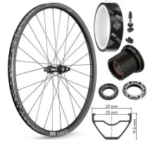 Колесо заднее DT Swiss EXC 1200 Spline 29 CL 30 12/148 Carbon