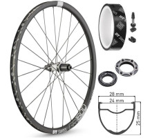 Колесо заднє DT Swiss GR 1600 Spline 700C CL 25 12/142 ASF11