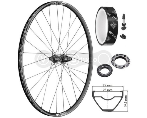 Колесо заднее DT Swiss XR 1700 SPLINE 29 CL 25 12/148 Sram XD