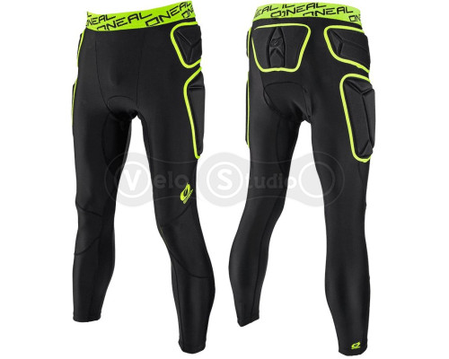 Компрессионные штаны O`Neal Trail Pants Lime Black размер M