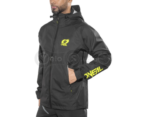Куртка O'Neal Tsunami Rain Waterproof Jacket Black L (мембрана)
