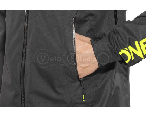 Куртка O'Neal Tsunami Rain Waterproof Jacket Black L (мембрана)