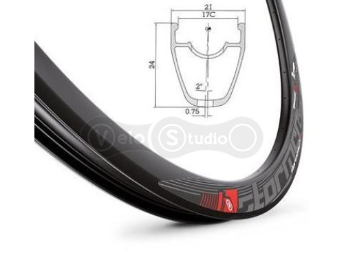 Обід Mach1 STORMER 17 700C 28відп., TLR, чорний, 440г