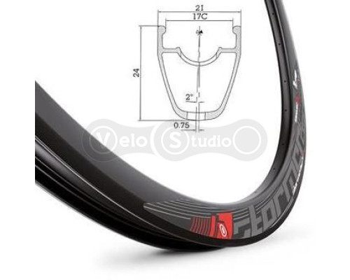 Обід Mach1 STORMER 17 700C 28відп., TLR, чорний, 440г