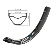 Обід DT Swiss H 552 27,5 дюймів 28 спиць