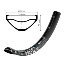 Обід DT Swiss H 612 27,5 дюймів 32 спиці