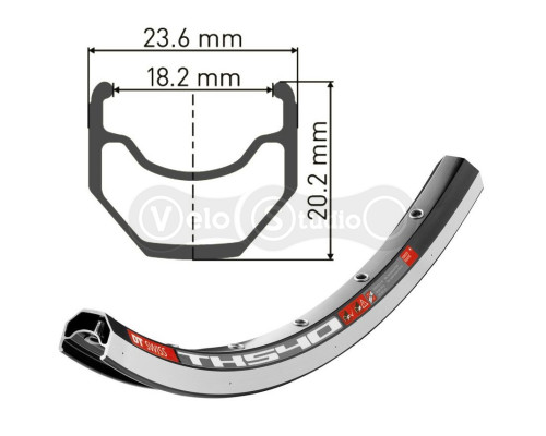 Обод DT Swiss TK 540 V-Brake 29 дюймов 32 спицы