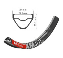 Обод DT Swiss XM 401 27,5 дюймов 28 спиц