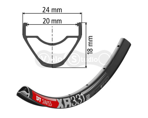 Обід DT Swiss XR 331 29 дюймів 32 спиці