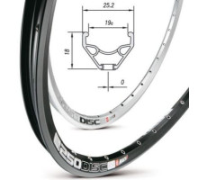 Обод Mach1 250 DISC 700C 32 отв., чёрный, AV, 520g