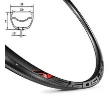 Обод Mach1 5,50 SL DISC 29, 32 отв, TLR, чёрный, FV 600г