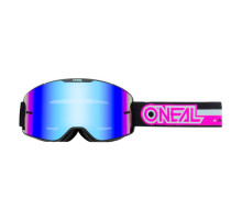 Окуляри-маска O`NEAL B-20 Goggle Proxy Black Pink - Radium Blue