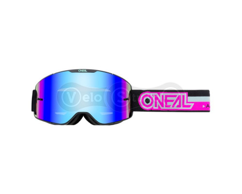 Окуляри-маска O`NEAL B-20 Goggle Proxy Black Pink - Radium Blue