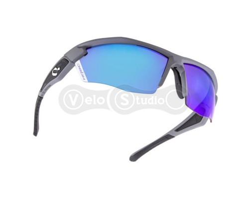 Очки HQBC QX5, сменные фотохромные линзы, серо-чёрные