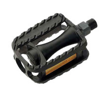 Пластикові педалі Longus MTB, дитячі, 1/2 " вісь, чорний, зі світловідбивачами