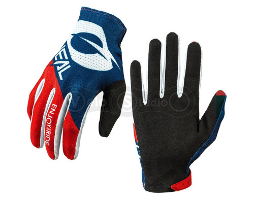 Рукавички O`Neal Matrix Glove Stacked Blue розмір S