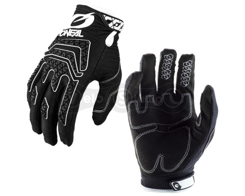 Рукавички O`Neal Sniper Elite Gel Glove Black White розмір L