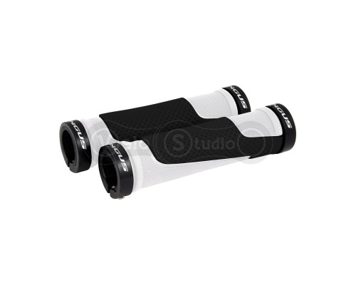 Грипси Longus DUALOCK двокомпонентні, замок, біло-чорні