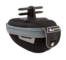 Сумка Longus FIRM QR под седло, + чехол, чёрная