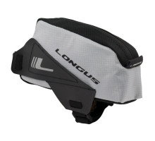 Сумка Longus STEMY на раму, velcro, серая