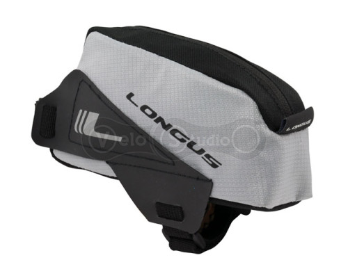 Сумка Longus STEMY на раму, velcro, серая