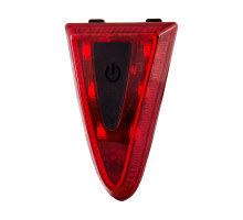 Задний фонарь HQBC DISQUS на шлем, 3 функции