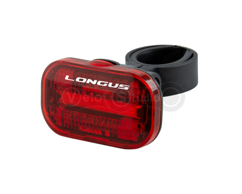 Задній ліхтар Longus COB 15 LED 2 функції, чорний