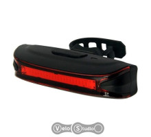 Задний фонарь Longus CHIP 20LED 5 функций USB, 65lm, чёрный