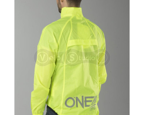 Вело куртка O`NEAL Breeze Rain Jacket Neon Yellow размер L