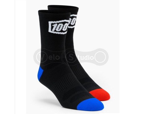 Вело шкарпетки Ride 100% Terrain Socks Black L/XL (42-46 розмір)