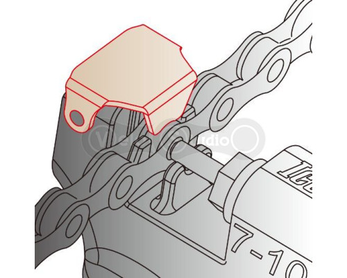 Выжимка цепи Ice Toolz 62M1 5-12 скоростей