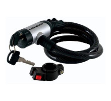 Замок Longus 12Х900мм + крепления, серебристый.