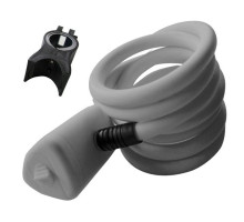 Замок Longus SAUHUB 15x1500мм + крепления, серый