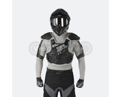 Защита тела O`NEAL PXR Stone Shield Black Gray
