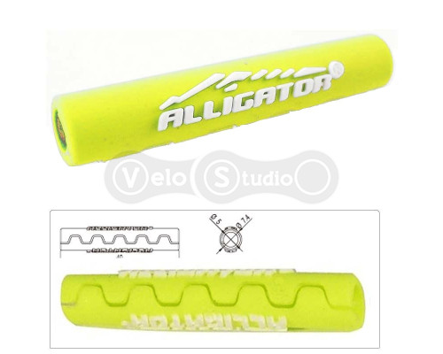 Захист рами Alligator Sawtooth від тертя рубашок перемикання жовтий