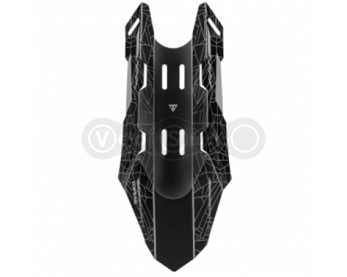 Бризковик Topeak D-Flash DT, світловідбивний, чорний