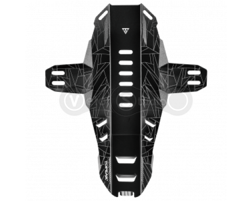 Бризковик Topeak D-Flash FS, світловідбивний, чорний