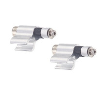 Тримач гідролінії Alligator Gripper I на раму/вилку сірий