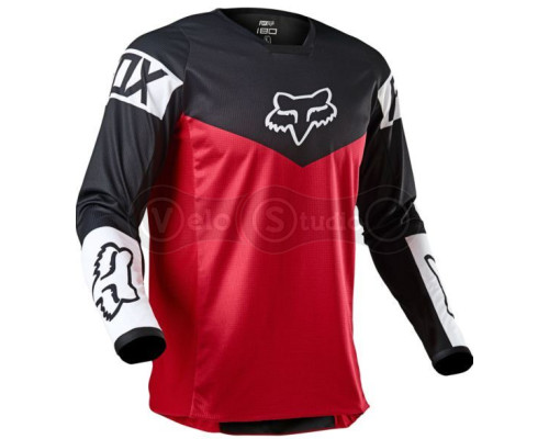 Детская джерси FOX YTH 180 Revn Jersey Flame Red размер YL