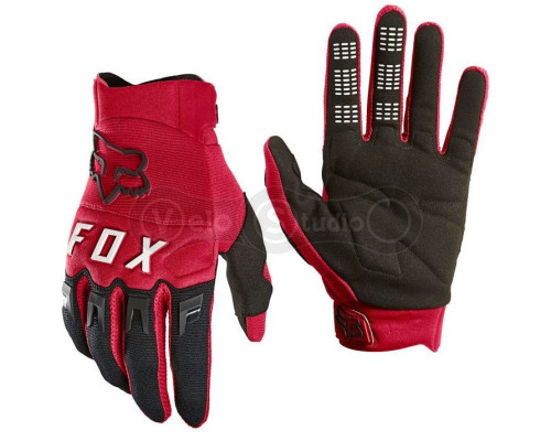 Детские перчатки FOX Dirtpaw Glove Flame Red размер YL