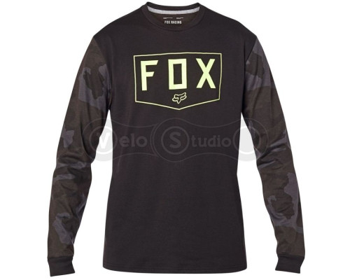 Футболка FOX Shield Tech Tee Black Camo розмір L