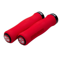 Грипси SRAM LOCKING Contour Foam червоно-чорні