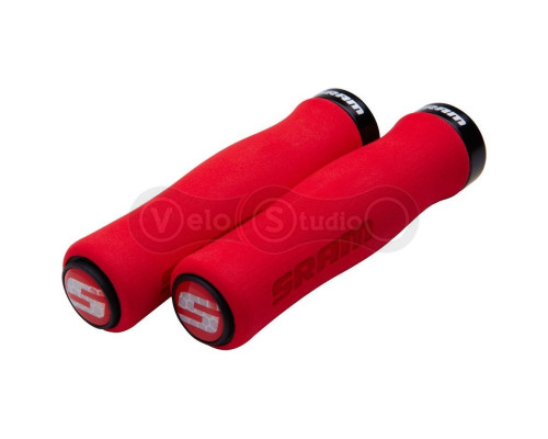 Грипси SRAM LOCKING Contour Foam червоно-чорні