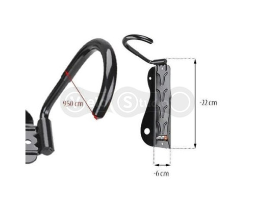 Кронштейн SuperB для хранения велосипеда до 20 кг