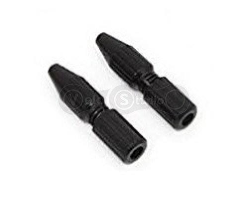 Многоразовый концевик Alligator тормозного троса черный