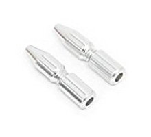 Многоразовый концевик Alligator тормозного троса серебристый