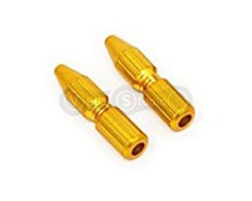 Многоразовый концевик Alligator тормозного троса золотистый